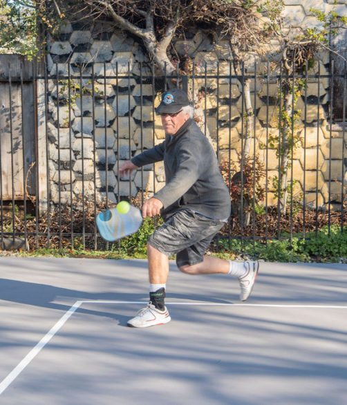 Pickleball instructor with a private pickleball court in Napa, CA. Personal instruction by a Certified level ll CPTP teaching professio
